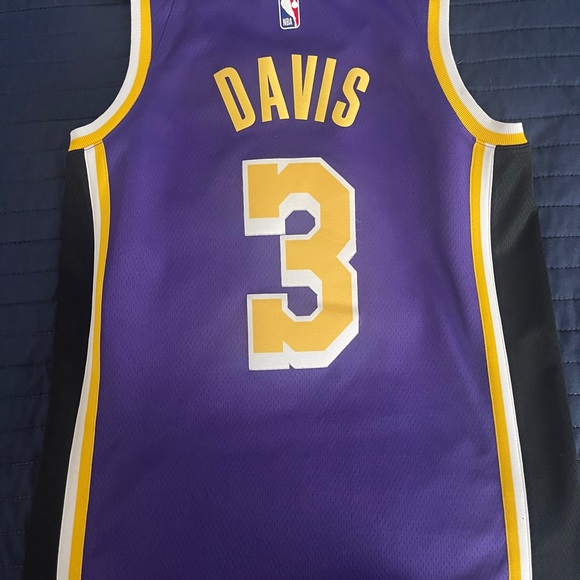 Nike Anthony Davis purple Lakers jersey size 44 (Medium) - Picture 2 of 4